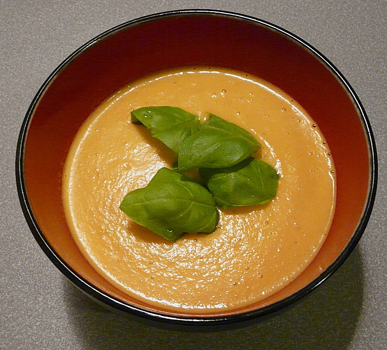 Möhren-Ingwer-Suppe selber machen Lecker