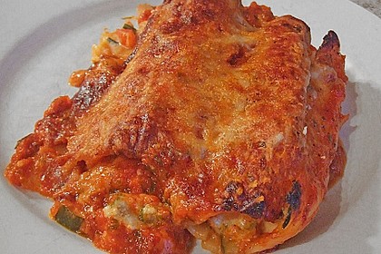 Cannelloni mit cremiger Gemüse-Käse-Füllung 26