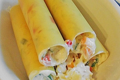 Cannelloni mit cremiger Gemüse-Käse-Füllung 35