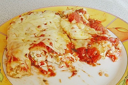 Cannelloni mit cremiger Gemüse-Käse-Füllung 32