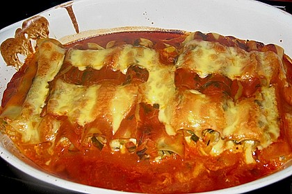 Cannelloni mit cremiger Gemüse-Käse-Füllung 29