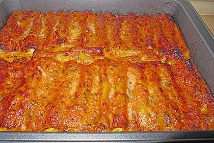 Cannelloni mit cremiger Gemüse-Käse-Füllung 22