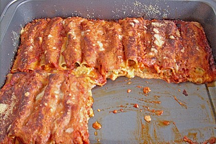 Cannelloni mit cremiger Gemüse-Käse-Füllung 57
