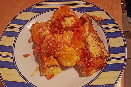 Cannelloni mit cremiger Gemüse-Käse-Füllung 39