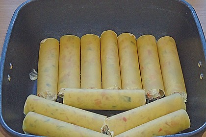 Cannelloni mit cremiger Gemüse-Käse-Füllung 55