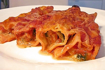 Cannelloni mit cremiger Gemüse-Käse-Füllung 3