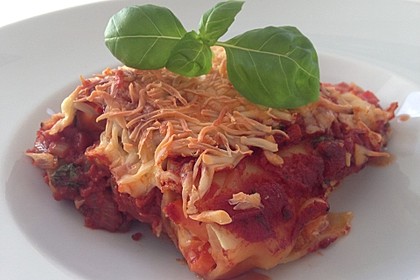 Cannelloni mit cremiger Gemüse-Käse-Füllung 13