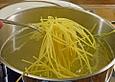 B&auml;rlauch - Pasta mit Tomatensauce