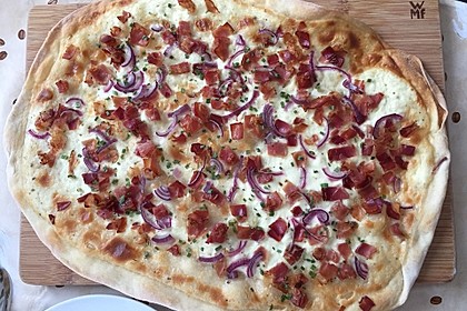 Einfacher Flammkuchen