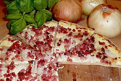 Einfacher Flammkuchen 1