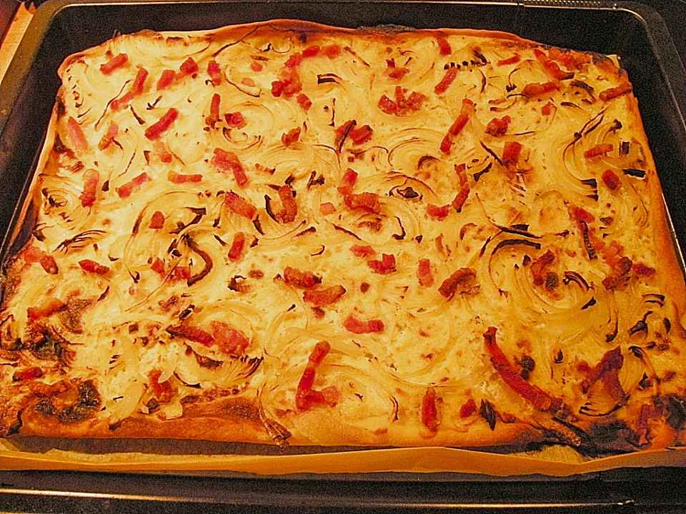 Einfacher Flammkuchen (Rezept mit Bild) von chefkoch | Chefkoch.de