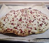 Einfacher Flammkuchen (Bild)