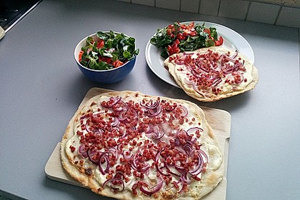 Einfacher Flammkuchen 10