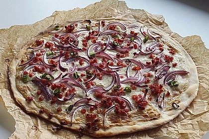 Einfacher Flammkuchen 5