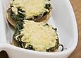 Gratinierte Champignons