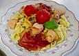 Lachsfilet in Orangen - Tomaten