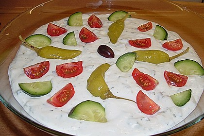 Griechischer  Schichtsalat 4