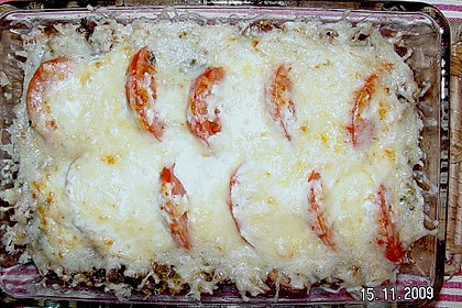 Bulgur - Gratin mit Lammhackfleisch 1