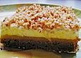 Schoko - Kokos - Kuchen mit Mango