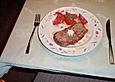 Axels Rumpsteak mit Tomatensalat