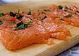 Asiatisch gebeizter Lachs