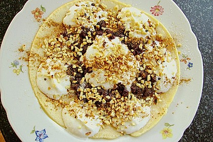 Blaubeerpfannkuchen mit Soße 3