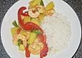 Garnelen - Ananas - Curry