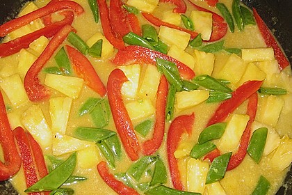 Garnelen - Ananas - Curry 2