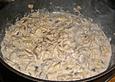 Champignons mit Knoblauchso&szlig;e