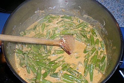 Bohnen in Paprikarahm 1