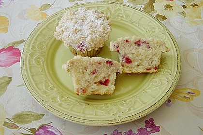 Himbeer - Muffins mit Streuseln 12