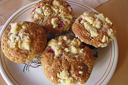 Himbeer - Muffins mit Streuseln 41