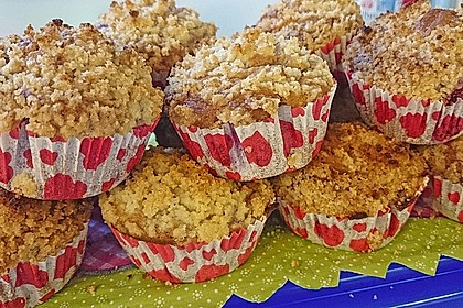 Himbeer - Muffins mit Streuseln 46