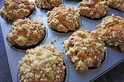 Himbeer - Muffins mit Streuseln 43