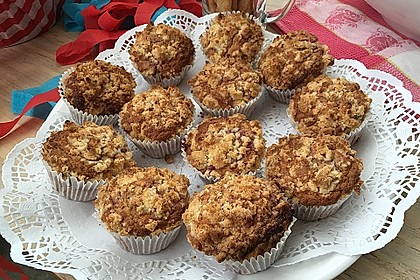 Himbeer - Muffins mit Streuseln 27