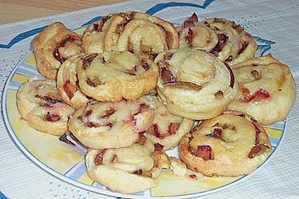 Fruchtige Joghurt - Vanille Schnecken 6