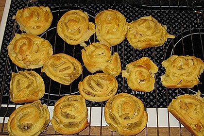 Fruchtige Joghurt - Vanille Schnecken 11