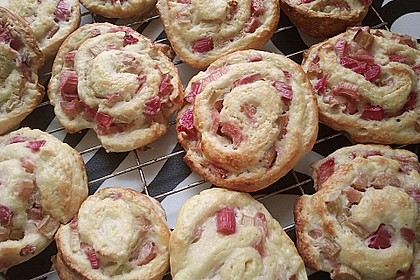Fruchtige Joghurt - Vanille Schnecken 7