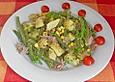 Thunfischsalat mit Kartoffeln und Bohnen