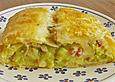 Herzhafter Zucchini - Strudel