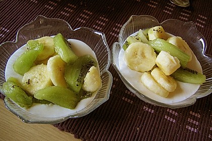 Exotische Fr&uuml;chte mit QimiQ - Kokos - Creme 1