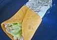 Thunfisch- oder Schinkenwraps