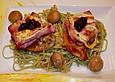 Geschichtete Schnitzel - Sahne - Pfanne