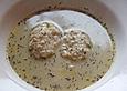 Ger&ouml;stete Gr&uuml;nkernsuppe