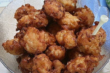 Fenchelbällchen mit Käse, dazu ein Joghurtdip 2