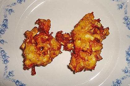 Fenchelbällchen mit Käse, dazu ein Joghurtdip 4