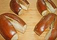 Auberginen mit Knoblauch - Nuss - Creme