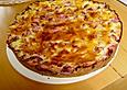 Pflaumenkuchen mit Vanilleguss