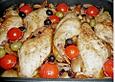 Kaninchenkeulen mit Rotweinschalotten