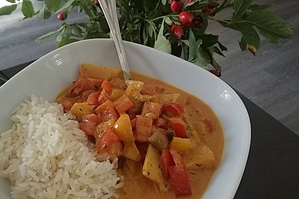 Einfaches, vegetarisches Curry 12